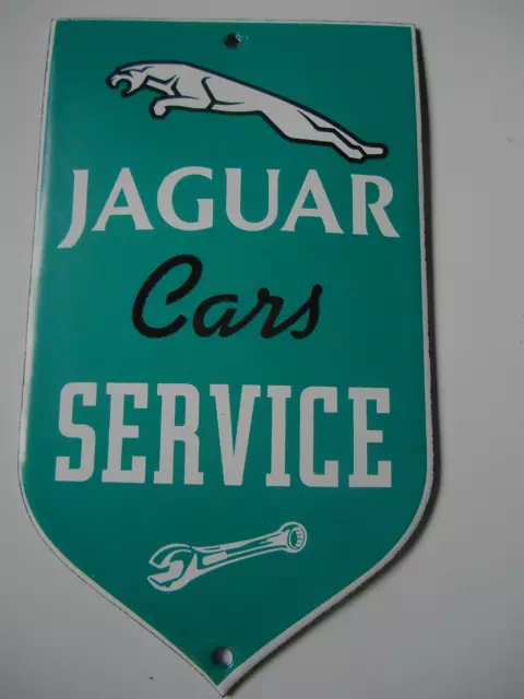 Jaguar Cars Service Logo Email Werkstatt Garagen Schrauber Schild Britsh car