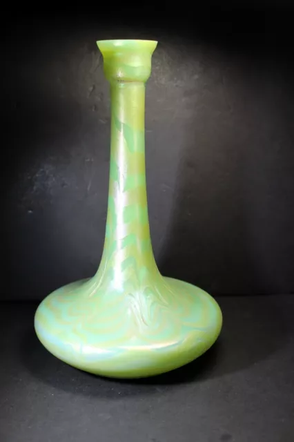 Antique Art Nouveau Loetz / Kralik Iridescent Bohemian Art Glass Vase Ca. 1900