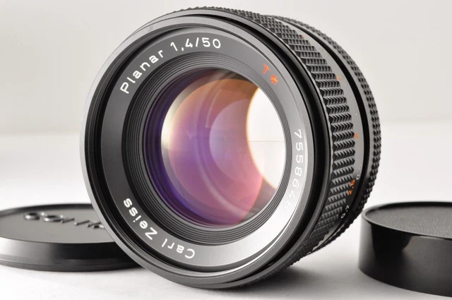 MINT Contax Carl Zeiss Planar T* 50 mm f/1,4 MMJ Objektiv CY Mount aus...