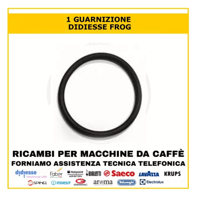 1 GUARNIZIONE + 2 Spessore Originale Macchina Caffe Borbone Didiesse Frog🇮🇹  EUR 8,90 - PicClick IT