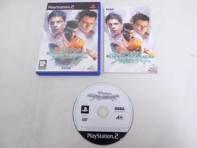 Mint Disc Playstation 2 Ps2 Virtua Fighter 4 Evolution - Inc Manual Free Postage