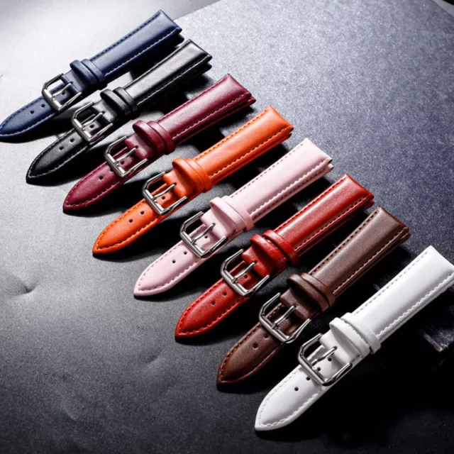 Bracelets De Montre En Cuir Véritable Bracelet De Montre 12Mm 14Mm 16Mm 18Mm -