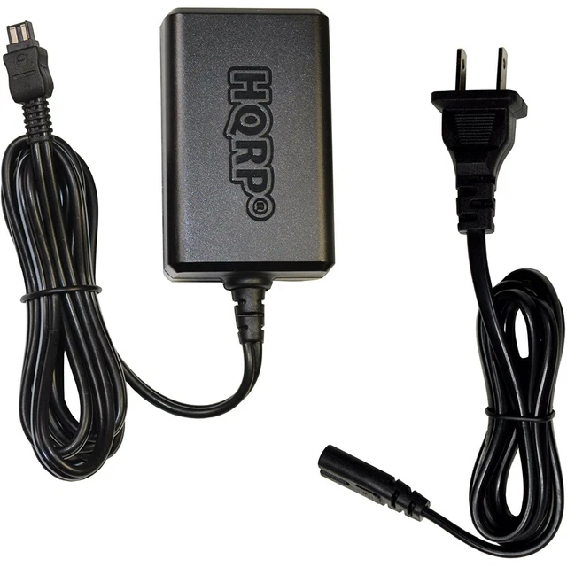 HQRP AC Adapter Charger for Sony HandyCam DCR-SR42A DCR-SR45 DCR-SR47 DCR-SR68 2