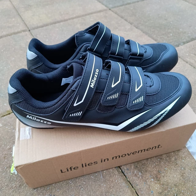 Milazzo Radschuhe Herren, kompatibel Stollenpeloton, SPD SL Rennrad