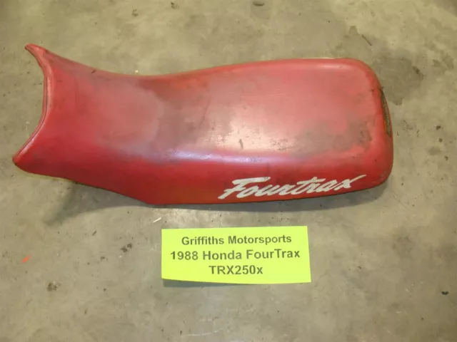 1988 HONDA TRX250x original seat oem base cover foam faded fourtrax 300?