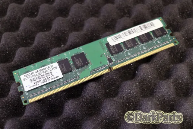 Unifosa GU341G0AJEPR6C2C4CE 1GB DDR2-667 Memory RAM
