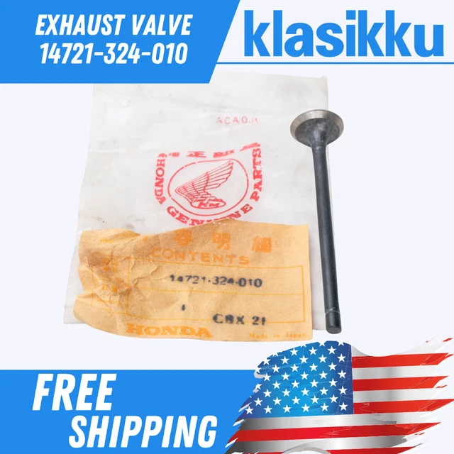 Honda CB100 CL100 SL100 CB125 CL125 SL125 TL125 Exhaust Valve Nos Genuine Japan