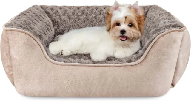 JOEJOY Rectangle Dog Bed for Large Medium Small Dogs Machine Washable Sleeping D
