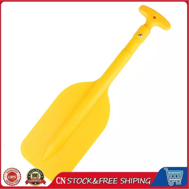 Retractable Portable Telescope Rafting Boat Paddle for Water Sport (Yellow)