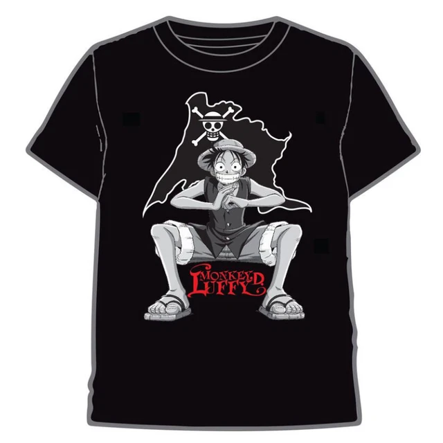 One Piece Maglia Monkey Luffy Taglia Small - T-shirt perfetta ragazzo e ragazza