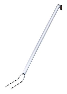 Pentole Agnelli Linea Acciaio Forchettone a 2 Denti 40x10x0.1 cm 
