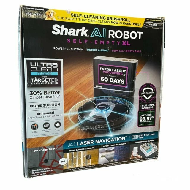 SHARK AI ULTRA Robot Vacuum with XL HEPA SelfEmpty Base (Model