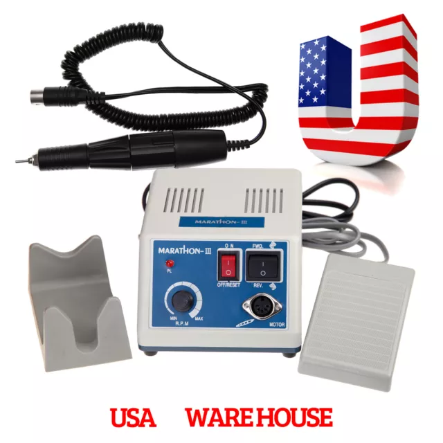 Dental Lab Marathon Electric Micromotor Polishing Unit / 35K Rpm Handpiece SA