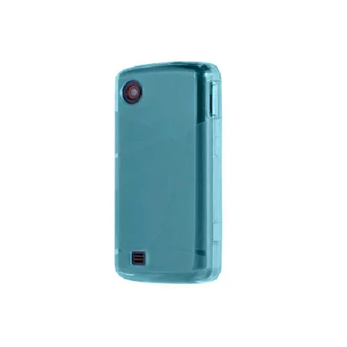 Verizon High Gloss Silicone Case for LG Chocolate Touch VX8575 - Blue