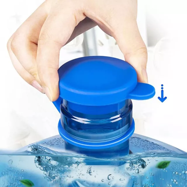 Non-Spill Water Jugs Cap with Inner Plug Drinking Bucket Cover