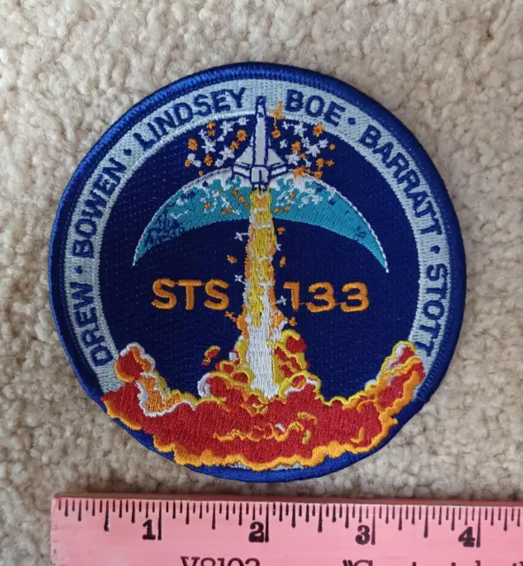STS-133 NASA space shuttle mission patch : Last Flight of Discovery