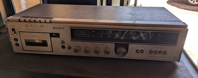 Système de musique stéréo Sony HST-79 Récepteur de cassettes Vintage 1 – TechnoGold Audio & Vintage