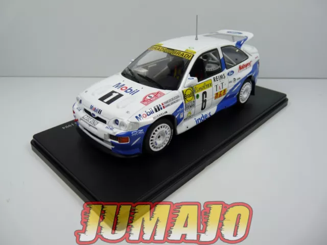 RVQ25 Voiture Rallye 1/24 SALVAT Models : Ford Escort RS Cosworth Delecour Grata