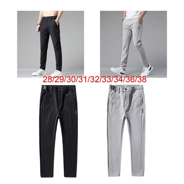 Pantalon décontracté pour homme Coupe décontractée Pantalon d'été Coupe