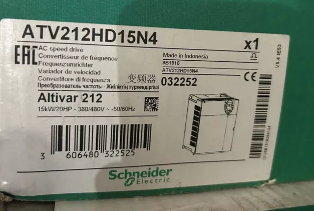 Brand New 1PC Schneider ATV212HD15N4 Inverter Free Shipping