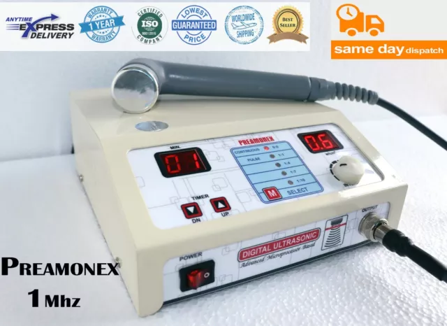 Ultrasound therapy Digital 1 Mhz Ultrasonic Treatment Physiotherapy Device NBHG