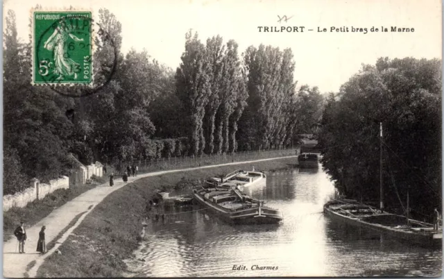77 TRILPORT  -carte postale ancienne [JR04189]