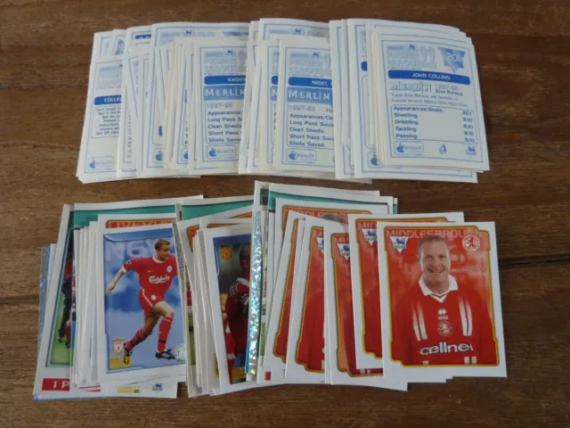 Merlin Premier League 99 Football Stickers no's 201-400! 1999 - Pick Stickers!