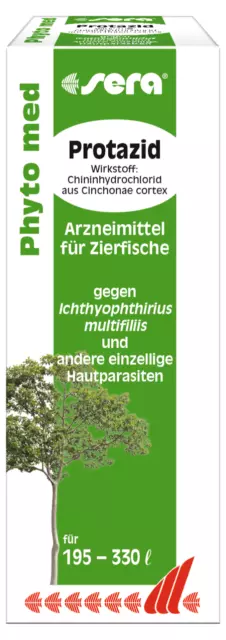 Sera phyto med Protazid 30ml Arzneimittel gegen Ichthyophthirius + Hautparasiten