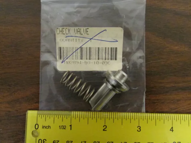 Check Valve With Spring M02894-B0-10-03C Stainless Steel