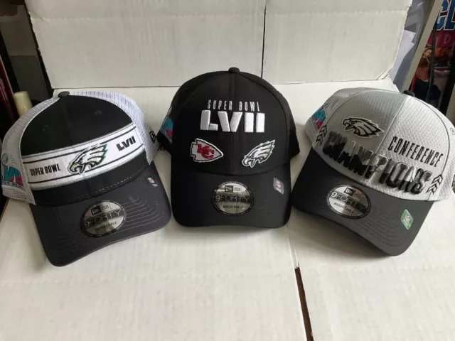 Eagles 2023 Conference & Super Bowl 57 New Era Pick A Cap/Hat Sga