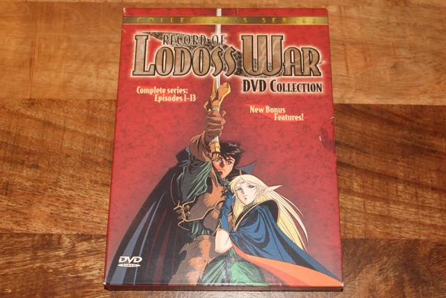 RECORD OF LODOSS War - Collector's Set (DVD, 1998, 2-Disc Set