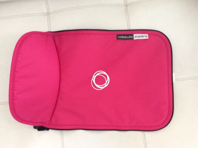 Bugaboo Cameleon Stroller Bassinet Apron Pink FLEECE Baby girl carrycot cover