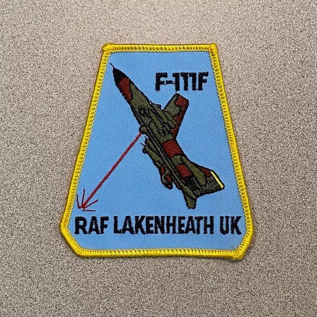 USAF 493rd Tactical Fighter Squadron TFS RAF Lakenheath F-111 Air Force Patch