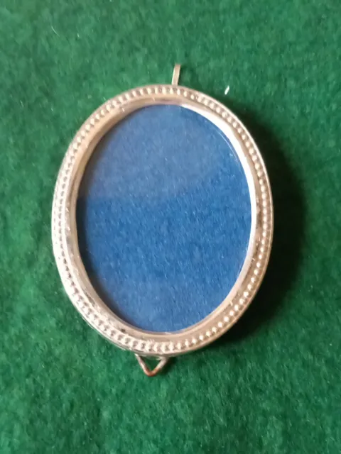 Hallmarked Miniature Silver Picture Frame ~ By Peter Gilbert (6.5cm × 5cm)