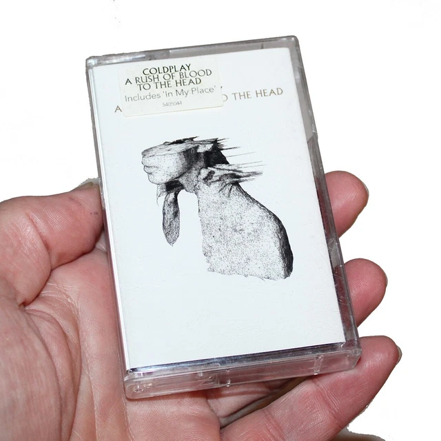 Cassette K7 audio vintage Coldplay a Rush of Blood to the Head ( 2002 ) E.U.