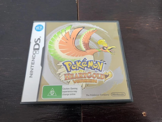 Pokemon Heartgold Version Case and Game Manual : Pokemon Company