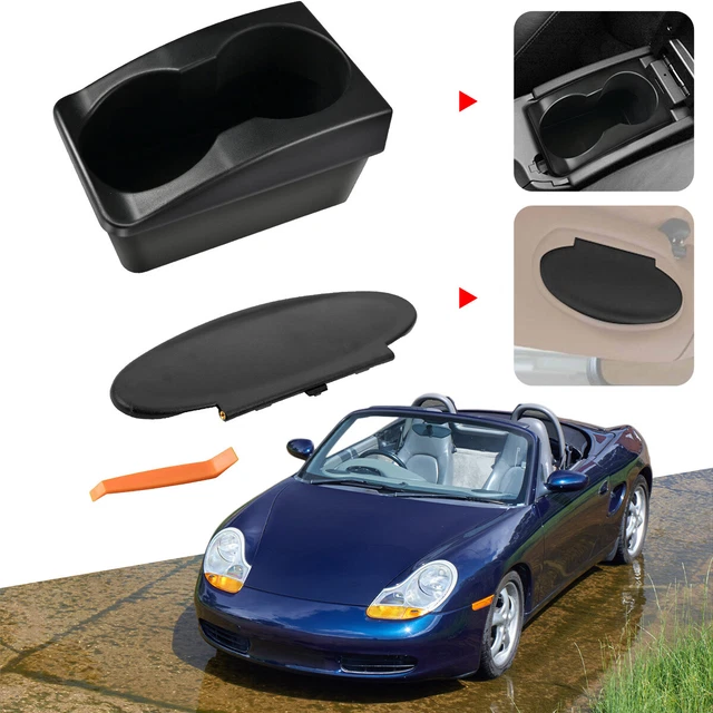 Portabicchieri Della Console Centrale+Visiera Parasole Copertura per Boxster 996