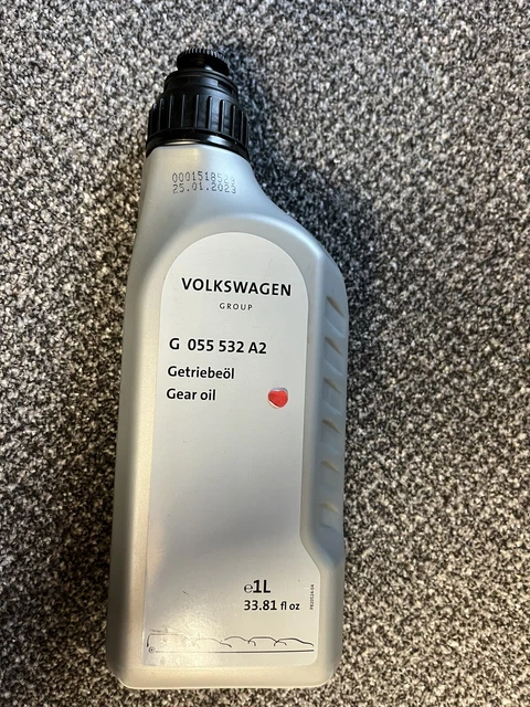 NEW GENUINE VW Audi Porsche Manual Transmission Oil 1 Liter G055532A2 £ ...