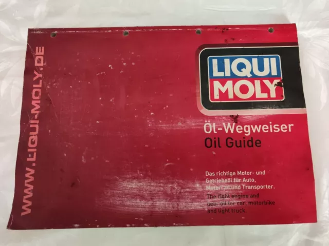 Aus einer Werkstattauflösung: Liqui Moly Öl-Wegweiser Heft