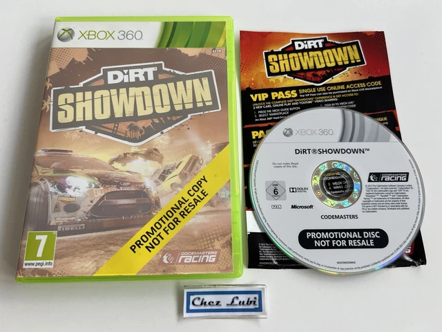 Dirt Showdown - Promo Press - Microsoft Xbox 360 - PAL