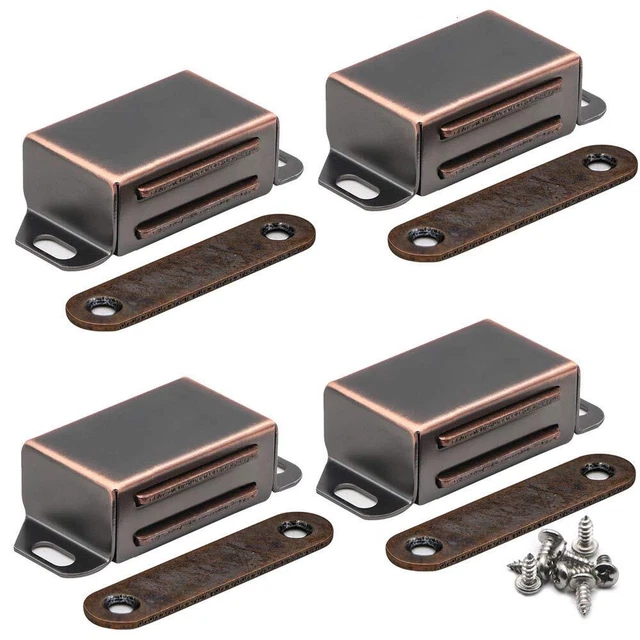 20 lbs Magnetic Door Catch, Heavy Duty Latch for Cabinets Shutter Closet Furn...