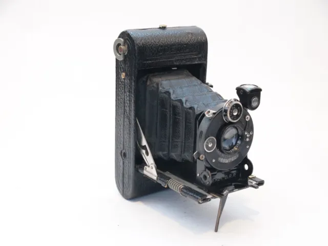 Chaleco plegable Goerz Tenax 127 cámara de bolsillo, lente Dogmar 7,5 cm. No de stock u15590