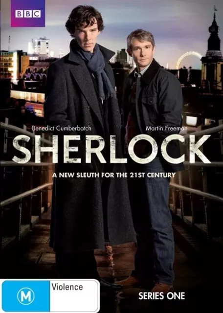 Sherlock : Series 1 (DVD, 2010, 2-Disc Set) Australian stock