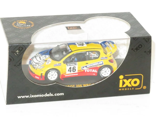 DECALS 1/43 REF 0421 Peugeot 206 Wrc Olivier Burri Rallye Monte Carlo 2002 Rally EUR 12,99