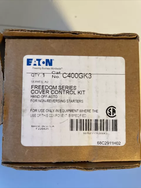 EATON C400GK3 Freedom Series Hand Off Auto Cover Control Kit-NEW