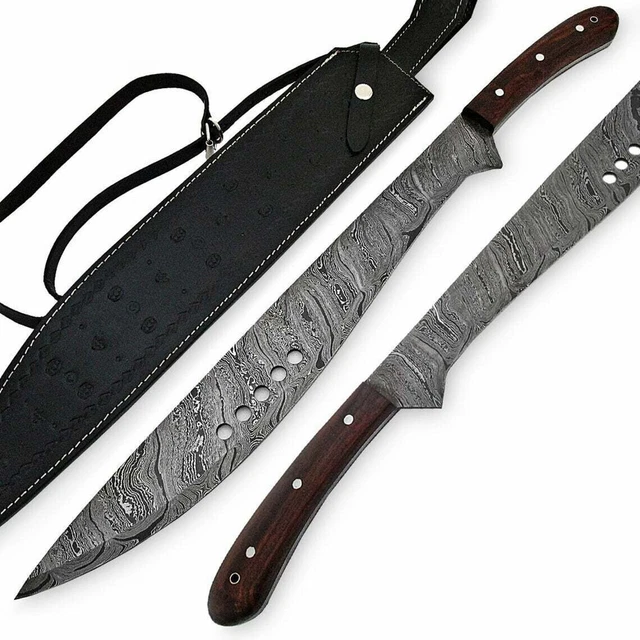 Custom handmade HAND FORGED Damascus book of eli machete special edition knife