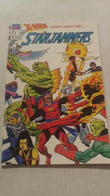 X-Men Spotlight on Starjammers #2 1990 Marvel Comics