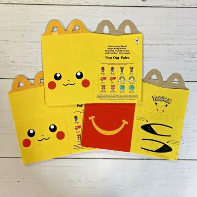mcdonalds pikachu happy meal