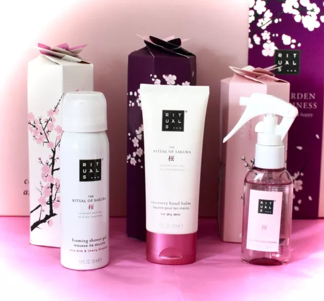 RITUALS  SAKURA * Garden of Happiness 💝 GESCHENKSET 3 Teile * MUTTERTAG ❤