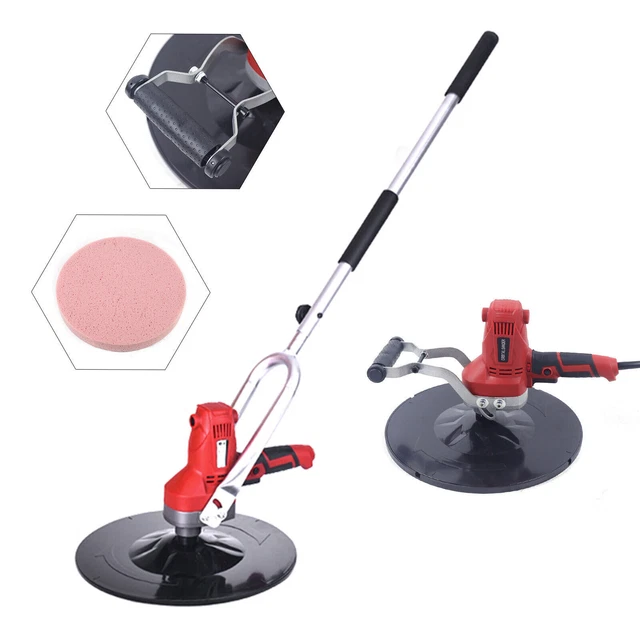 Electric Concrete Power Trowel Cement Mortar Wall Plaster Polishing Machine 850W